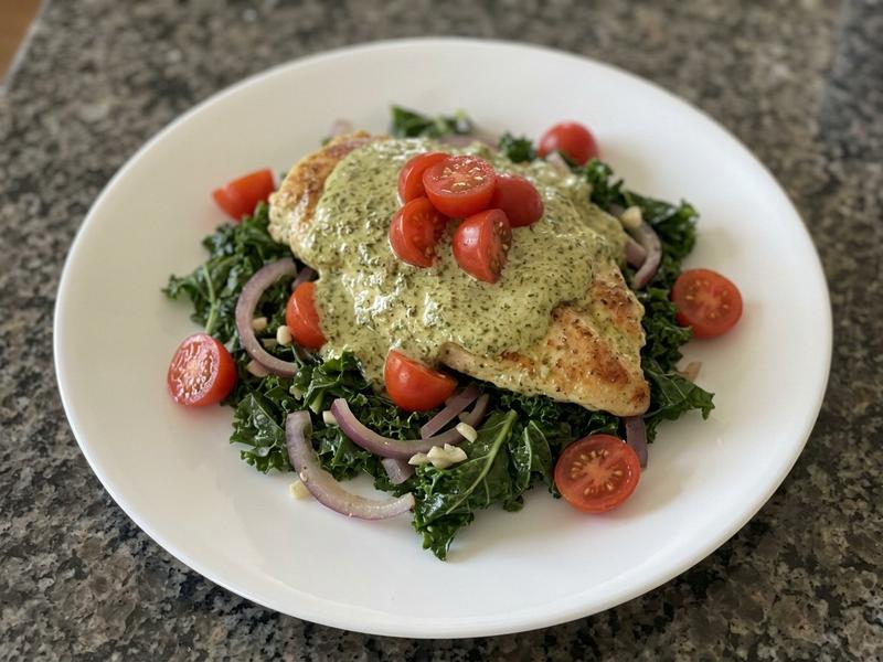 Creamy Pesto Chicken