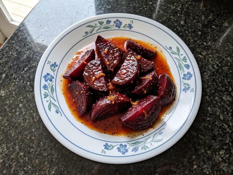 Beets in Orange Sauce