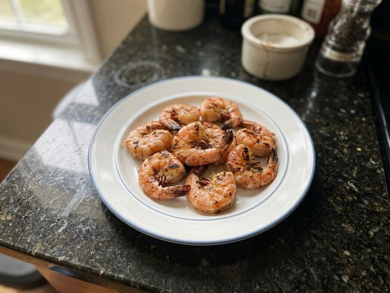 Beer Grilled Shrimp