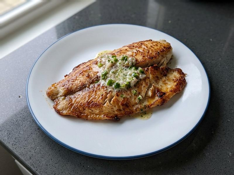 Pan-Seared Tilapia with Chile Lime Butter