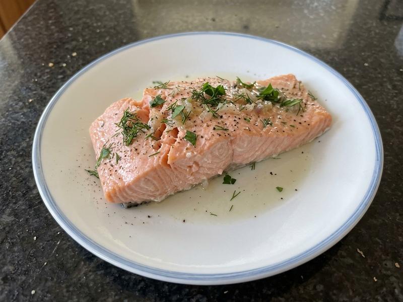 Poached Salmon