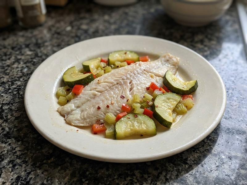 Sole Fillet with Zucchini