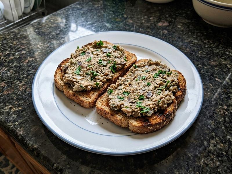 Vegan Mushroom-Cashew Pate