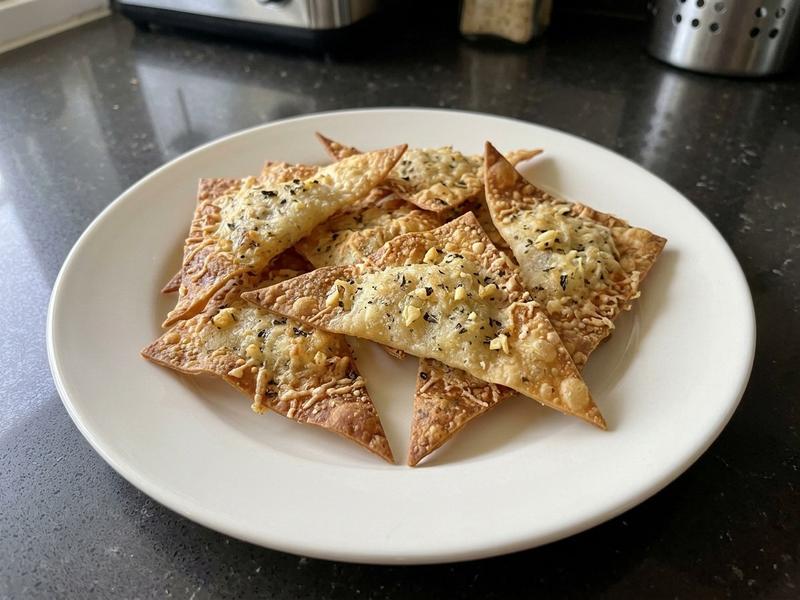 Crispy Parmesan Chips