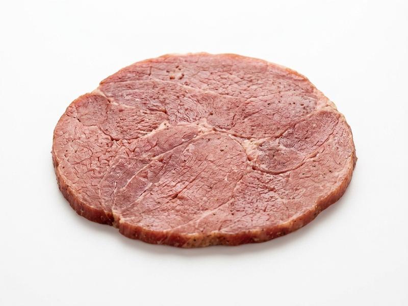Cured ham center slice