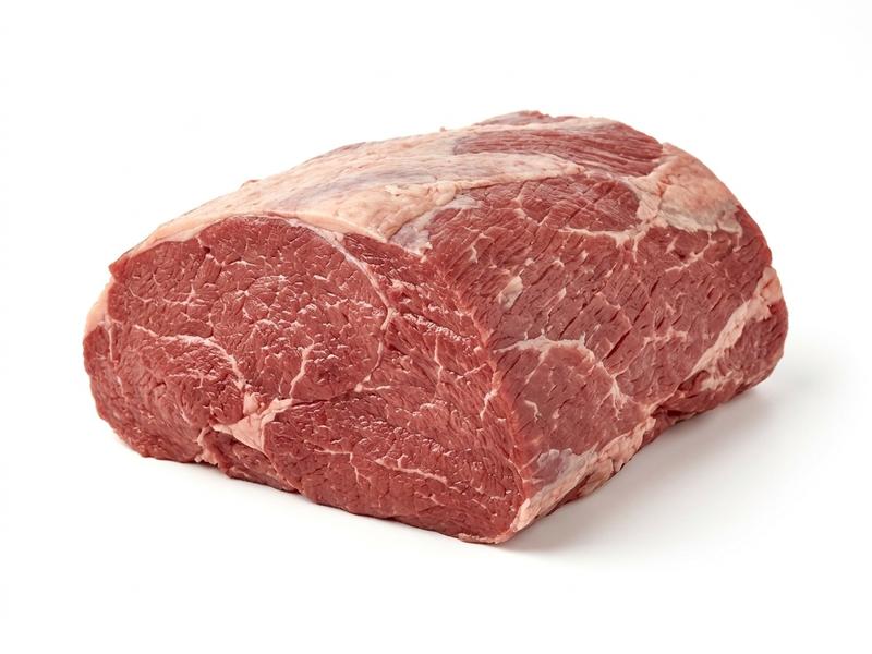 Beef round tip roast