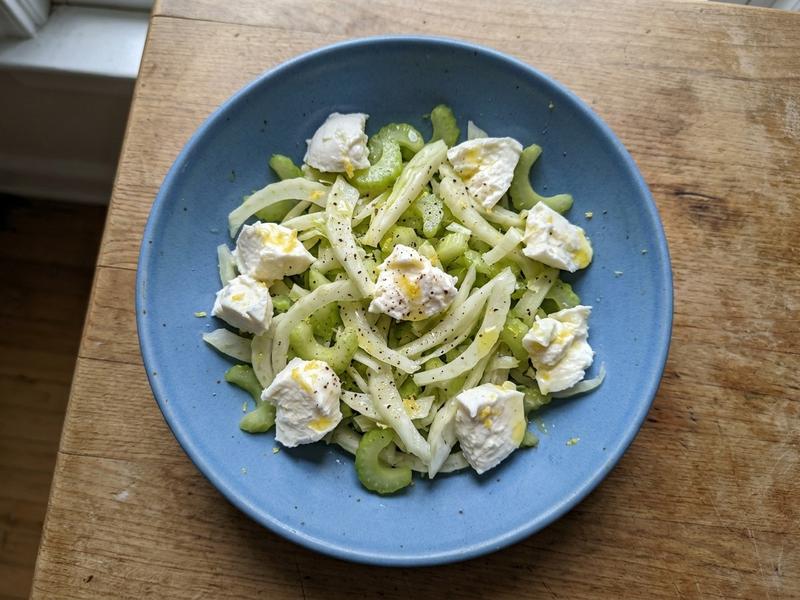 Fennel and Celery Salad
