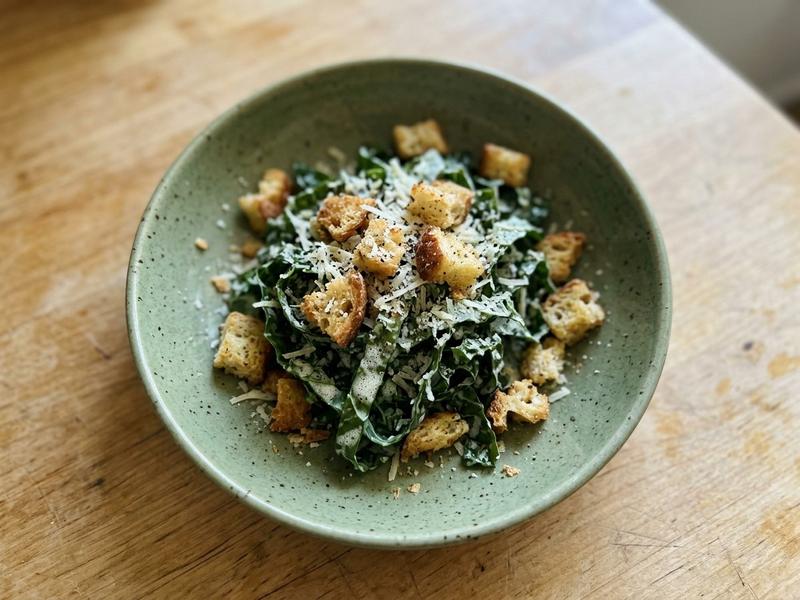 Kale Anchovy Salad