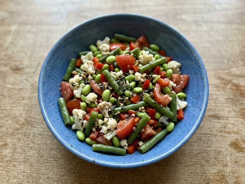 Snap Bean Succotash