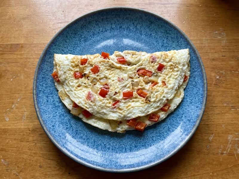 Egg white omelet