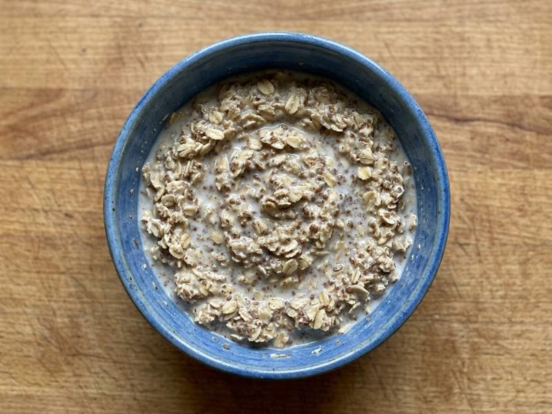 Cold Flax Oatmeal