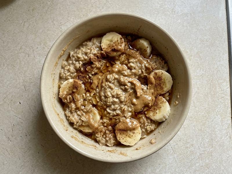 Maple Banana Oats