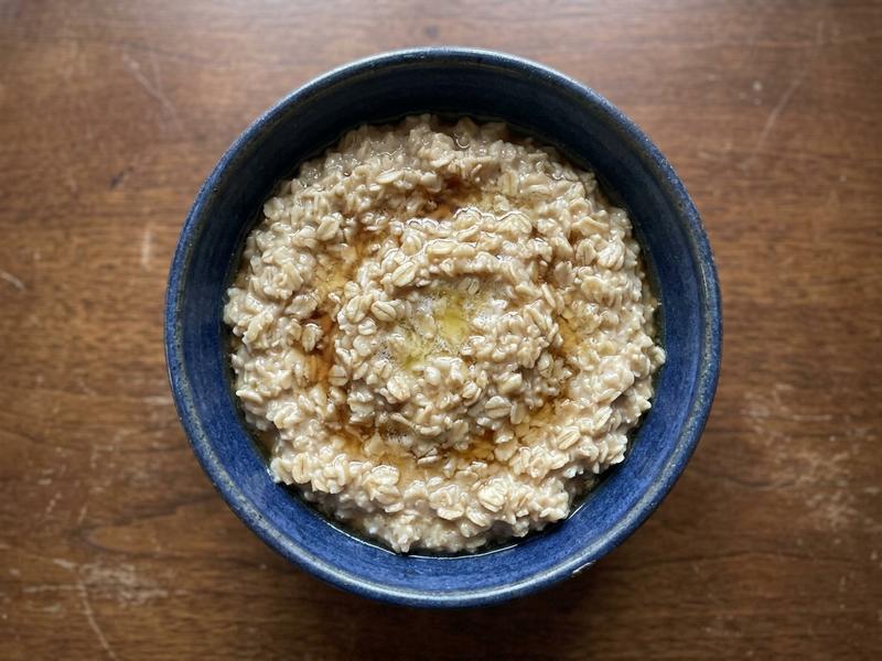 Maple Butter Oatmeal