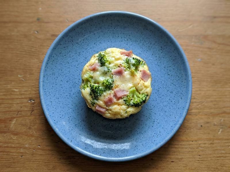 Egg Broccoli & Ham Muffins