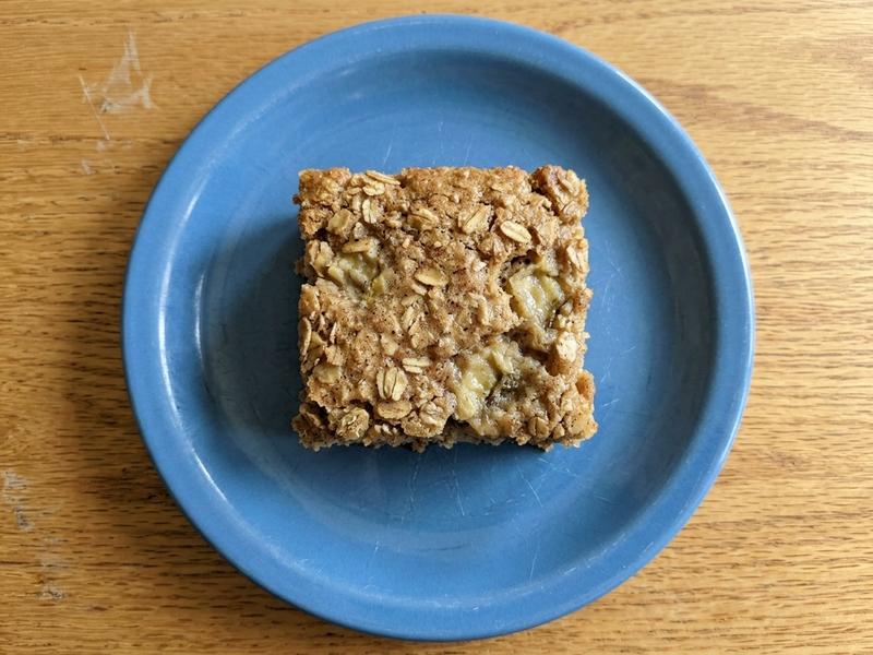 Banana-Oat Snack Cake