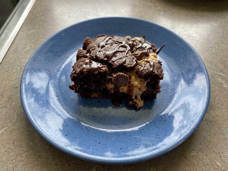Chocolate Peanut Butter Dump Cake
