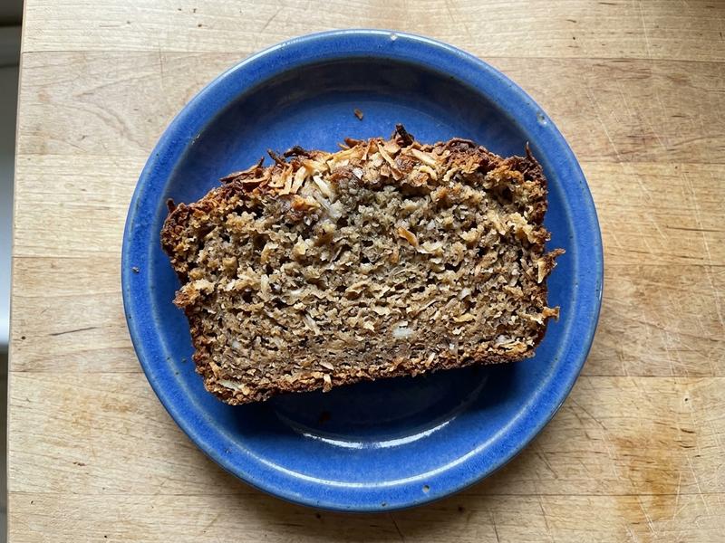 Coconut-Rum Banana Bread
