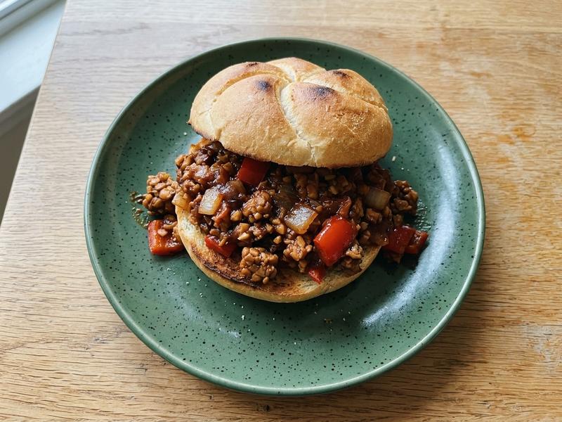 Barbeque Tempeh Sandwiches