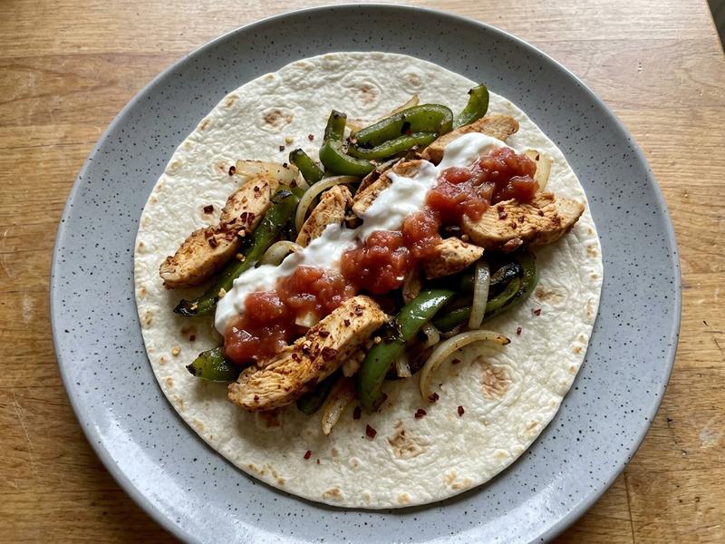 Fajita Chicken Wrap