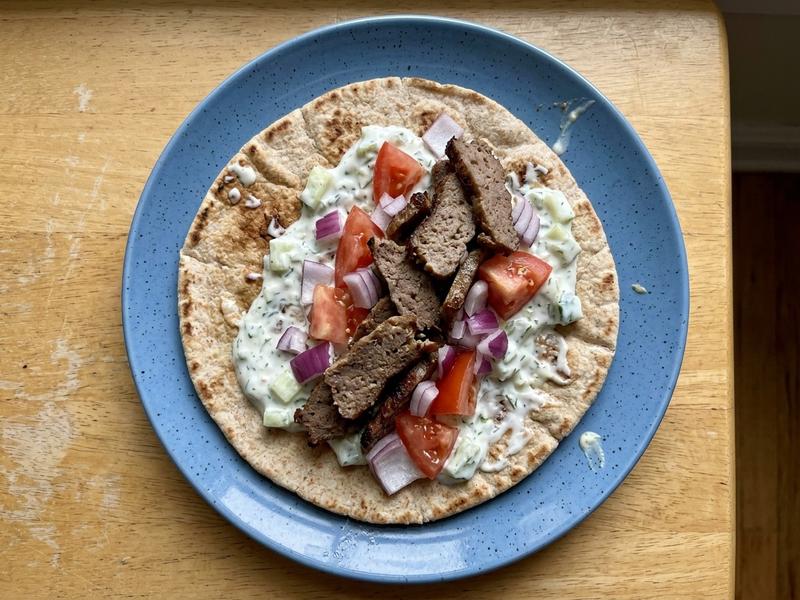 Gyros with Tzatziki Sauce