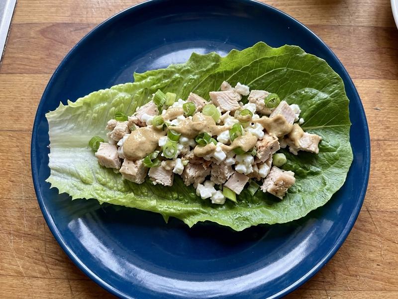 Healthy Chicken Lettuce Wraps