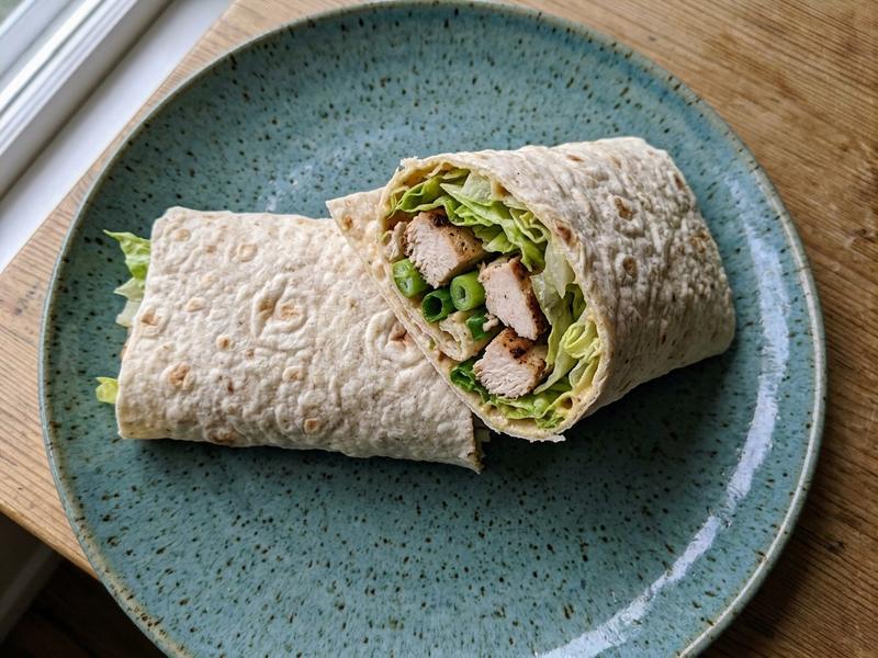 Lavash Chicken Wrap