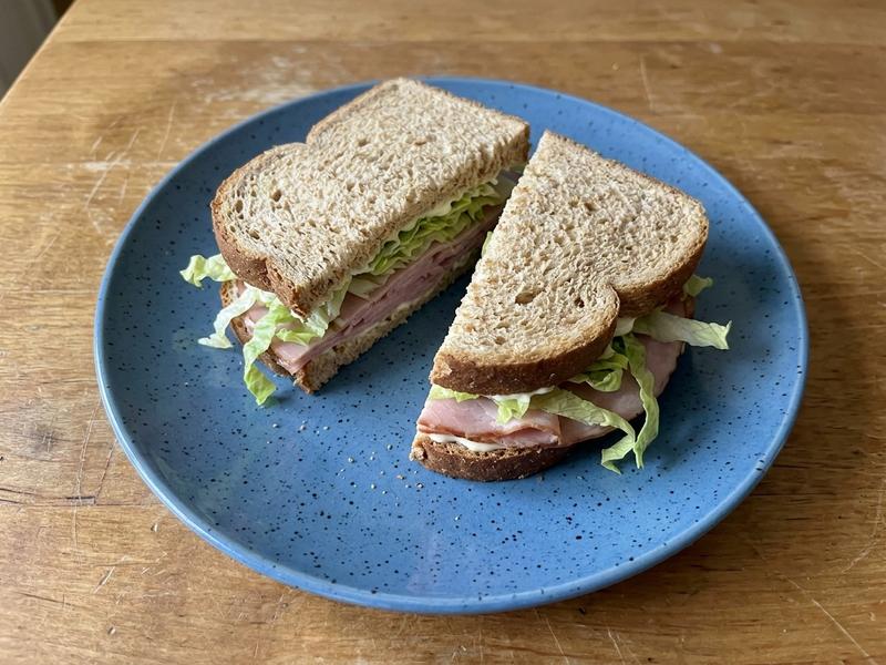 Simple Ham Sandwich