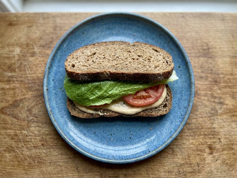 Tahini on Rye