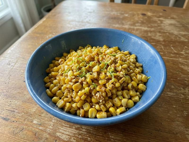 Zesty Garlic Butter Corn