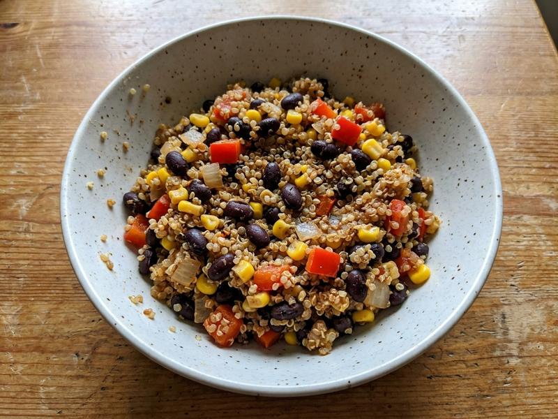 Black Bean & Corn Quinoa