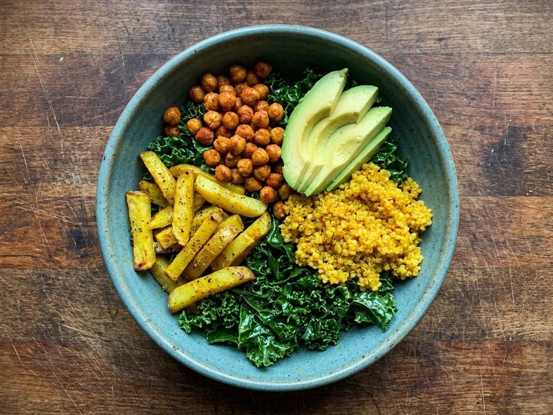 Vegan Turmeric Quinoa Power Bowls
