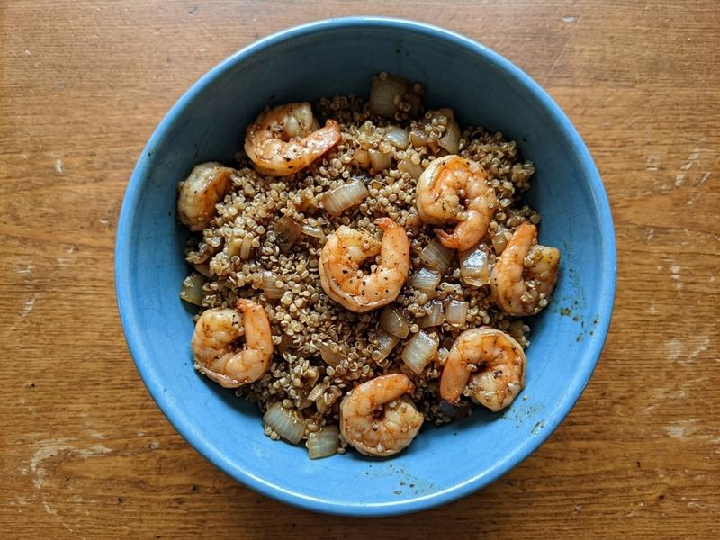 Zesty Shrimp and Quinoa