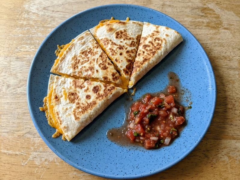 Simple Low Carb Quesadilla