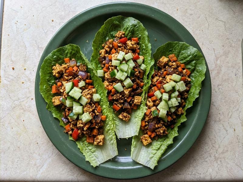 Sofritas Tofu Lettuce Wraps