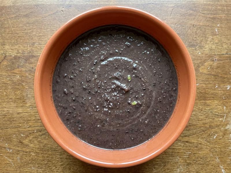 Black Bean Soup with Lime