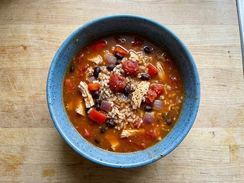 Chicken Fajita Soup