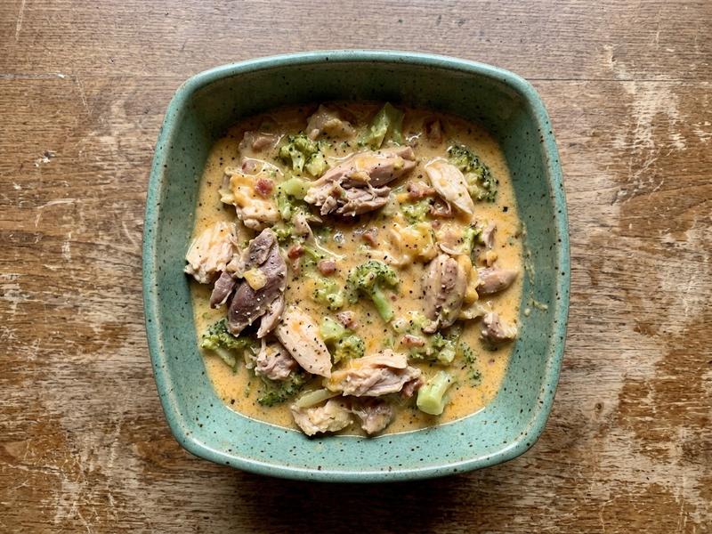 Keto Chicken Broccoli Stew