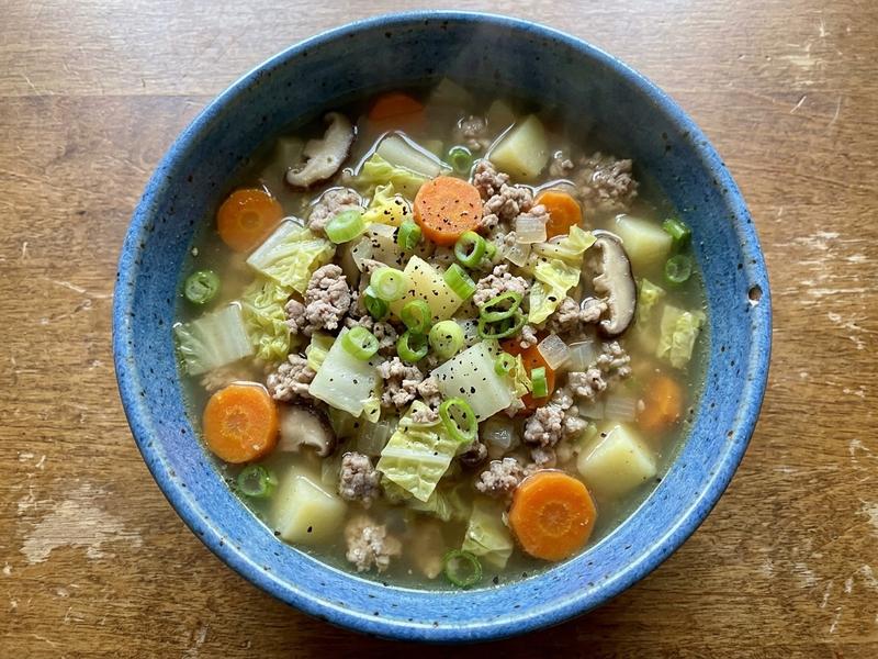 Pork and Cabbage Soup