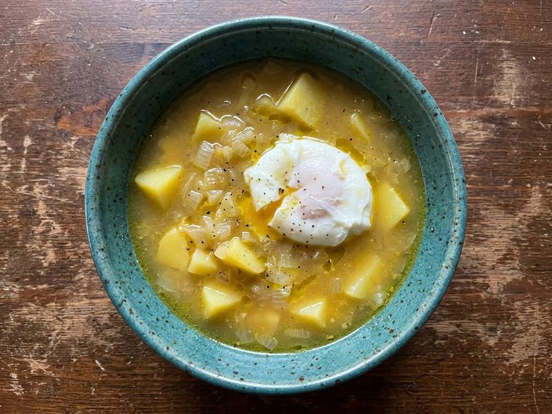 Potato Soup Italian Style