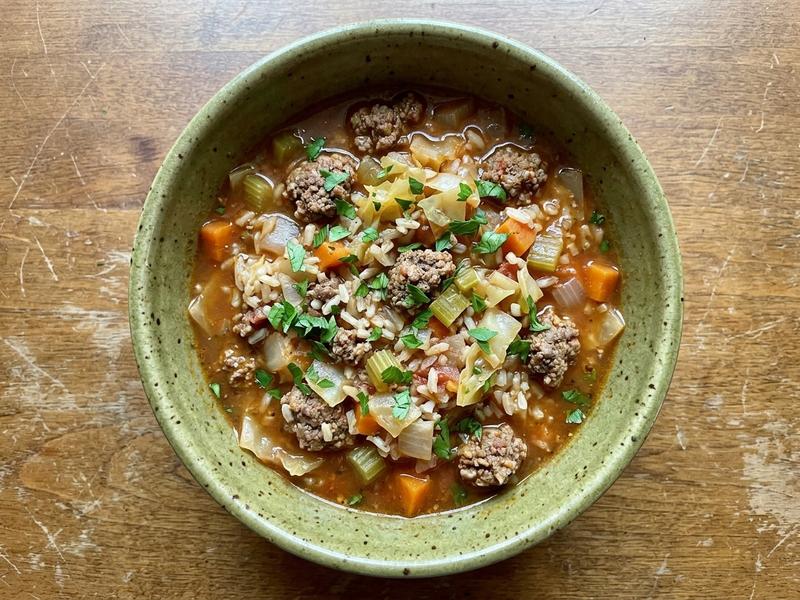 Stuffed Cabbage Soup