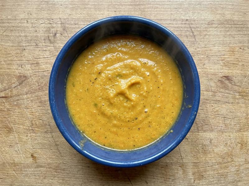Vegan 7-Veggie & “Cheeze” Soup