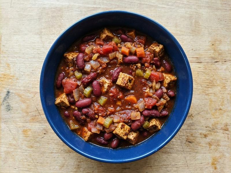 Vegan Tofu Chili