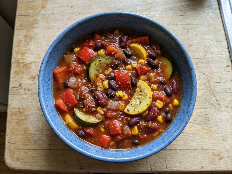 Veggie Loaded Chili