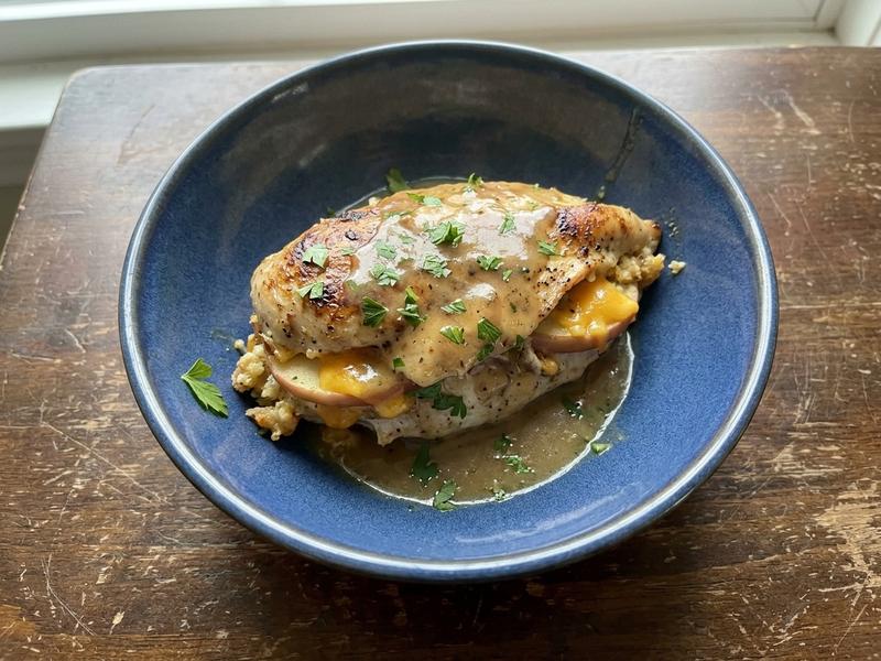 Apple Stuffed Chicken Breast