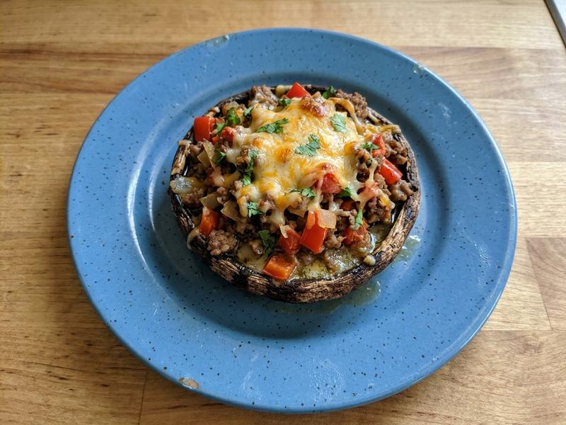 Stuffed Portabella Mushrooms
