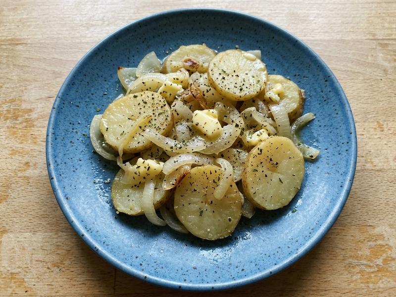 Easy Potatos and Onions