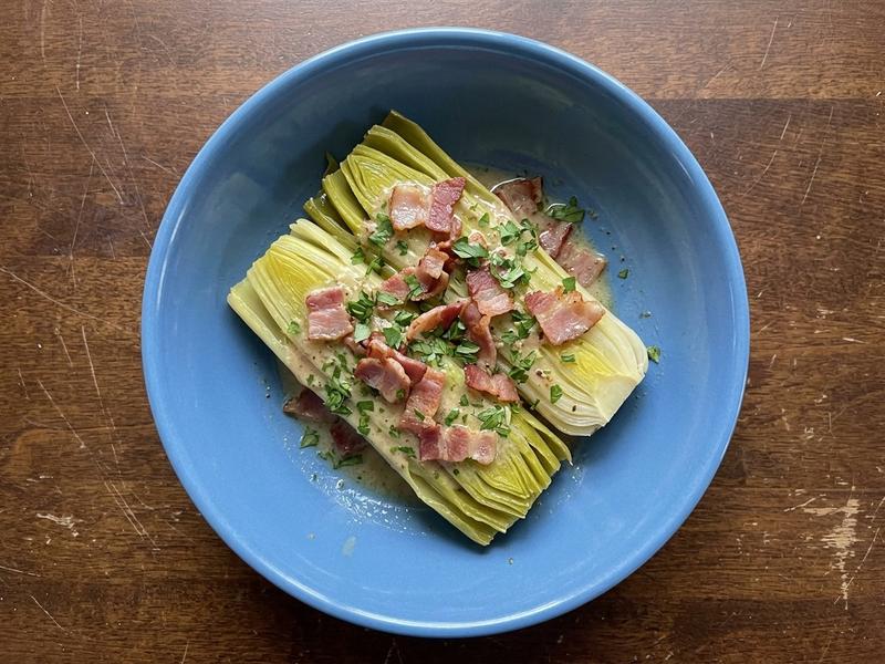 Leeks Vinaigrette