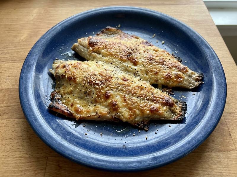Parmesan Crusted Trout