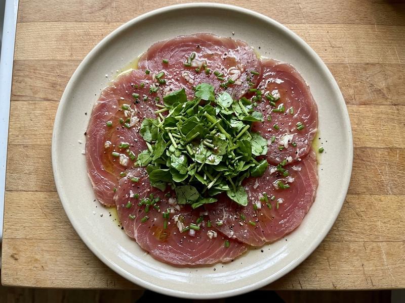 Tuna Carpaccio