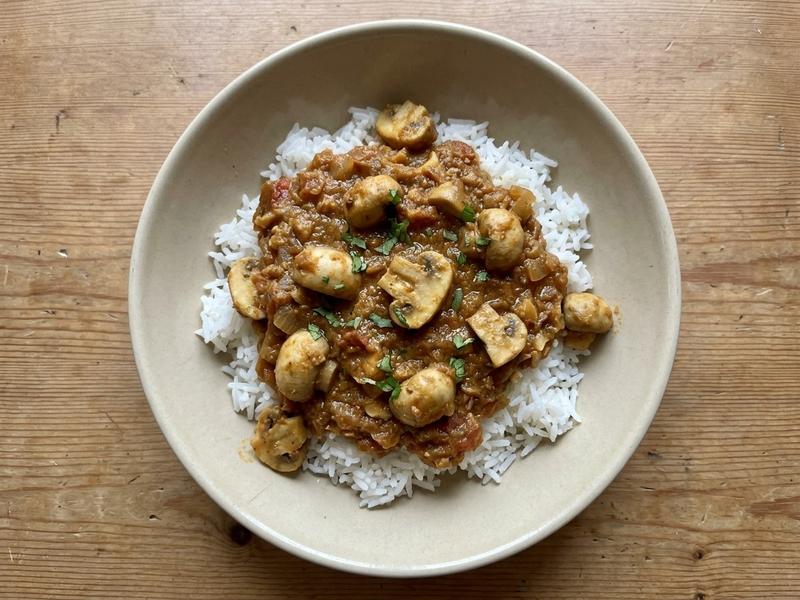 Vegan Mushroom Curry
